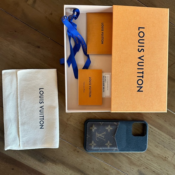 Real Louis Vuitton iPhone 12 Pro phone case. - Picture 1 of 4